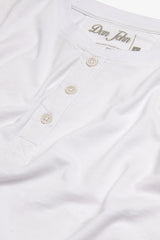 T-shirt chester effetto fiammato bianco-Dan John