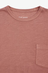 T-shirt girocollo con taschino cipolla-Dan John