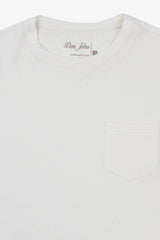 T-shirt girocollo effetto spugna papiro-Dan John
