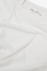 T-shirt girocollo effetto spugna papiro-Dan John