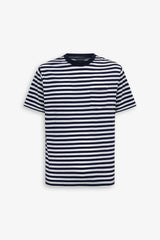 T-shirt rigata blu-Dan John