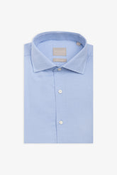 Light blue houndstooth shirt