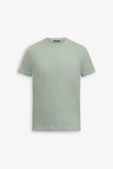 Mint textured piquet t-shirt