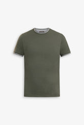 Green jersey T-shirt