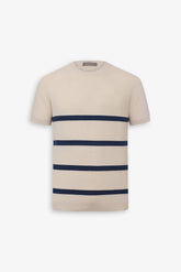 Ice placed striped sweater