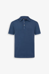 Air force textured piquet polo shirt