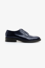 Classic blue derby shoe
