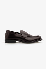 Dark brown college moccasin