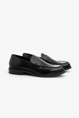 Black college moccasin