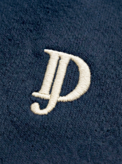 Felpa con cappuccio blu-Dan John