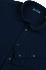 Camicia jersey navy-Dan John
