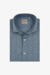 Light blue flannel shirt