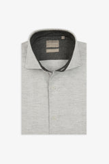 Light Grey Flannel Shirt