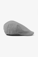 Classic light gray flat cap