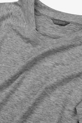 Gray jersey t-shirt