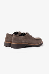 Chunky suede engineer shoe