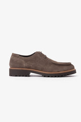 Chunky suede engineer shoe