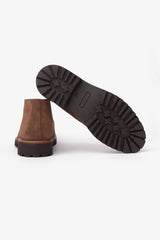 Engineer Boot in Burnt Suede