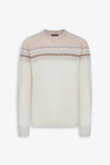 Nordic cream crew neck sweater