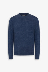 Crewneck lambswool sweater avion
