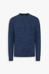 Crewneck lambswool sweater avion