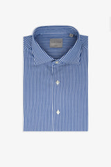 Blue stick stripe shirt