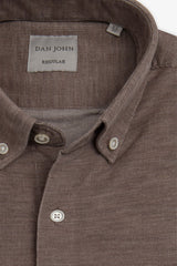 Dove gray velvet shirt