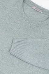Mouline' crewneck sweater in sage