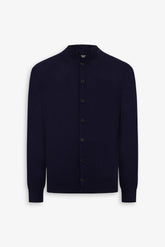 Blue button cardigan