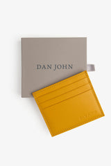 Portacarte in pelle giallo-Dan John