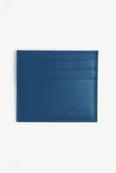 Portacarte in pelle indaco-Dan John