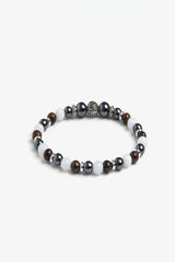 Bracciale perle piccole bianco-Dan John