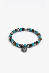 Bracciale perle piccole turchese-Dan John