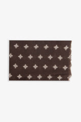 YUNX03-8162-ESTMARRONEUNI-SCARF-BROWN-UNI