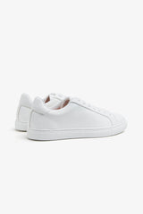 Sneakers in ecopelle bianca-Dan John