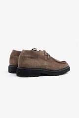Stivaletto ingegnere suede tortora-Dan John