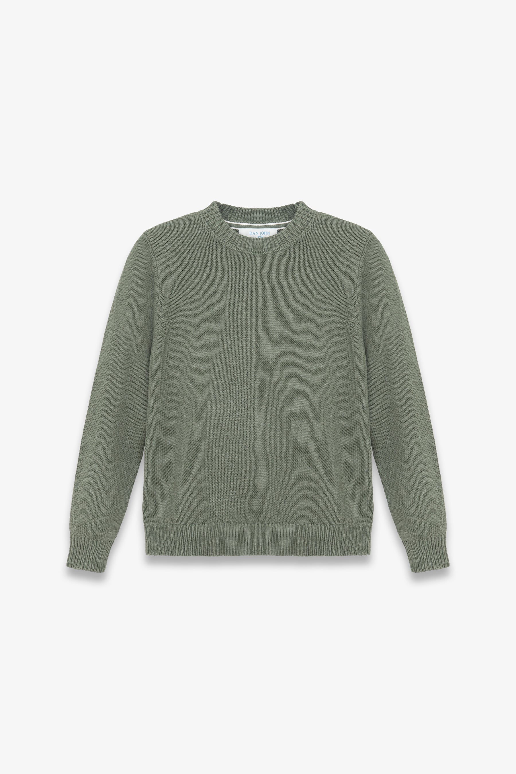 Maglia girocollo rasata verde Kids-Dan John