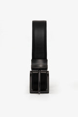 Cintura classica reversibile nero moro-Dan John