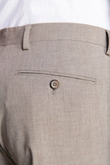 Pantaloni tela melange tortora-Dan John