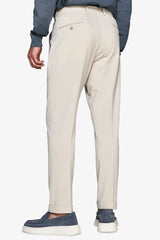 Pantaloni jersey stretch sabbia-Dan John