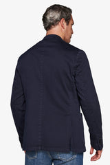 Giacca stretch armaturata blu-Dan John