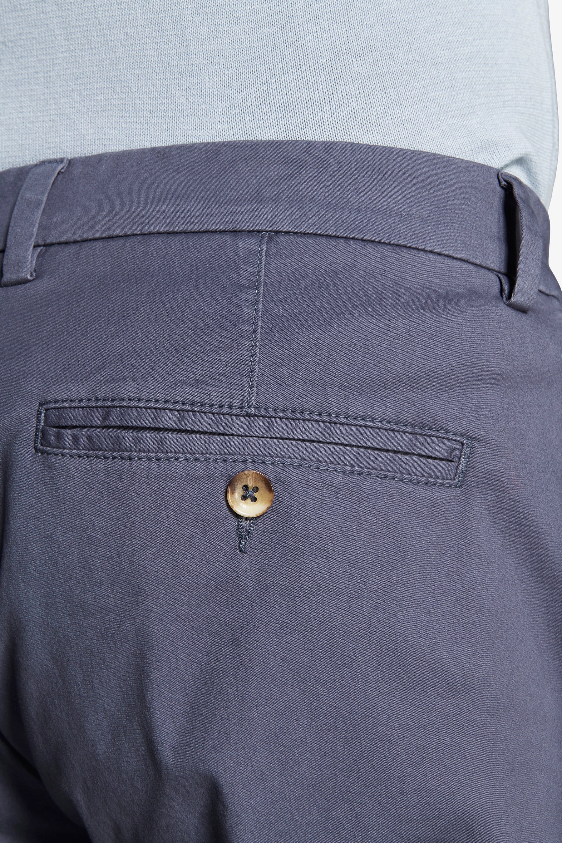 Pantaloni chino light blu-Dan John