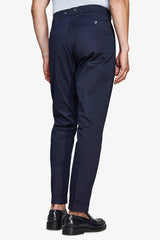Pantaloni Herringbone blu-Dan John