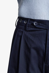 Pantaloni Herringbone blu-Dan John