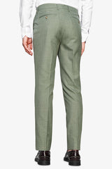 Pantaloni tela fiammata verde-Dan John