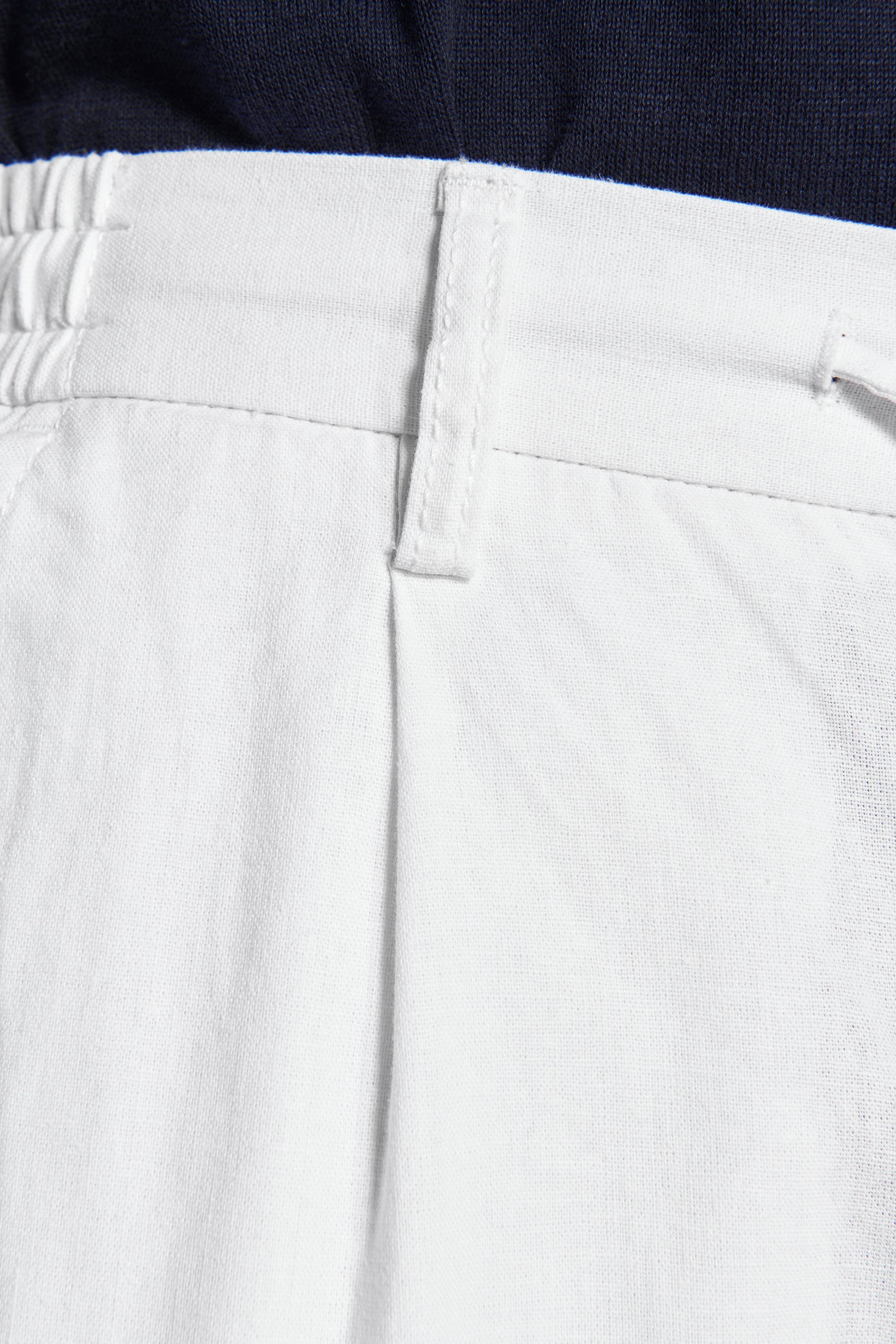 Pantalaccio misto lino bianco-Dan John