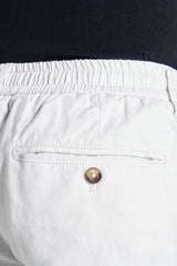 Pantalaccio misto lino bianco-Dan John