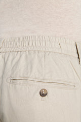 Pantalaccio misto lino sabbia-Dan John