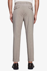 Pantalaccio tela melange tortora-Dan John
