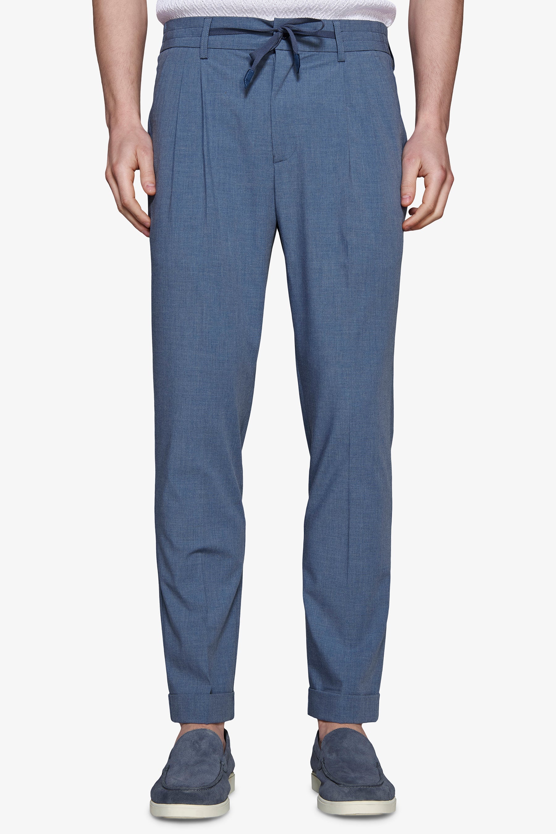 Pantalaccio tela melange avion-Dan John